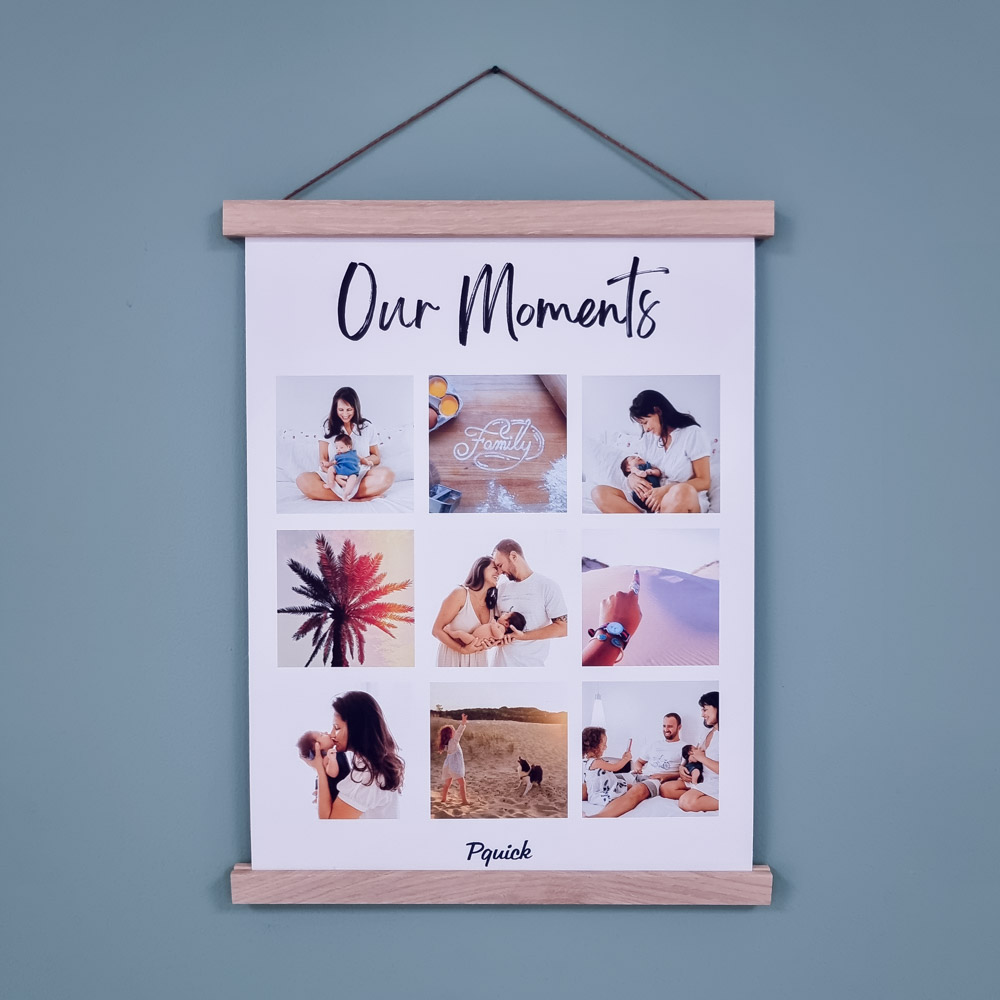 קנבס עם מתלה מגנטי