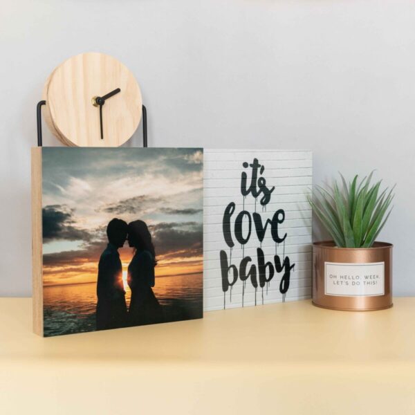 הדפסת תמונות על בלוק עץ 19×19