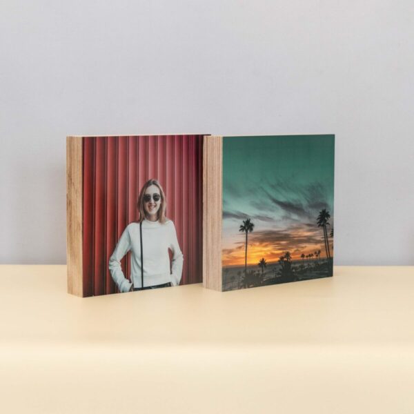 הדפסת תמונות על בלוק עץ 15×15